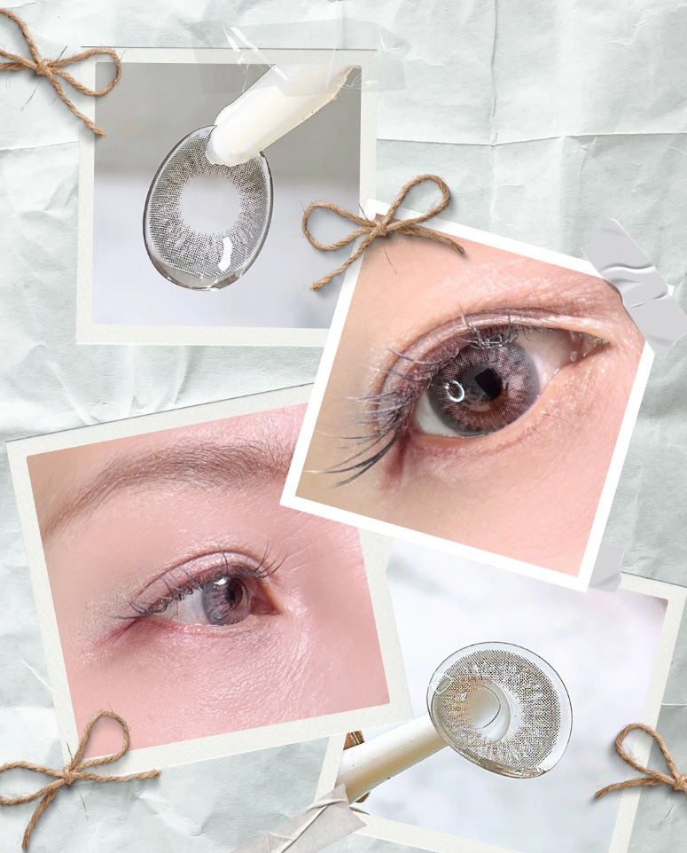 INTEROJO Clalen O2O2M Silicone Mysti GRAY - 1 Month