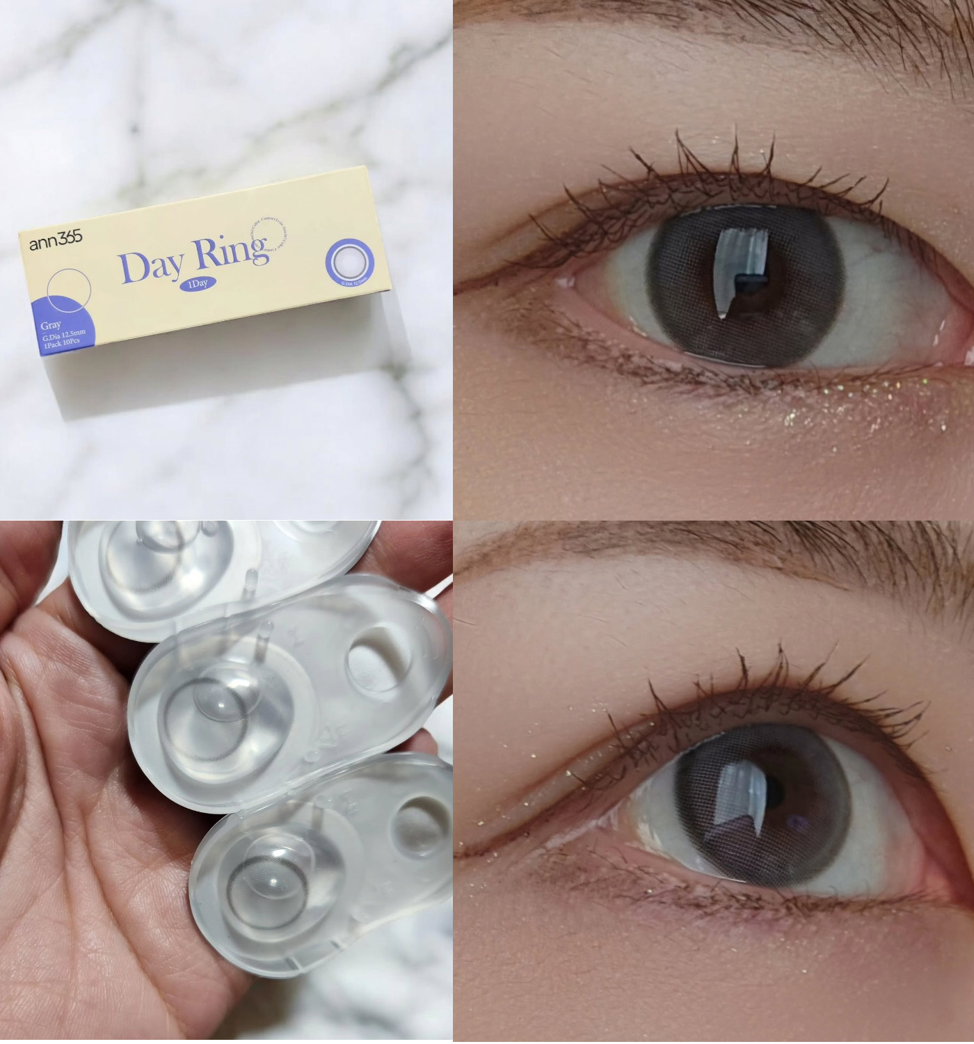 1DayカラコンDayRing Gray