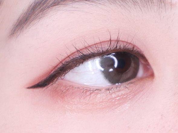 トリカ モネ ヌード グレー カラコン