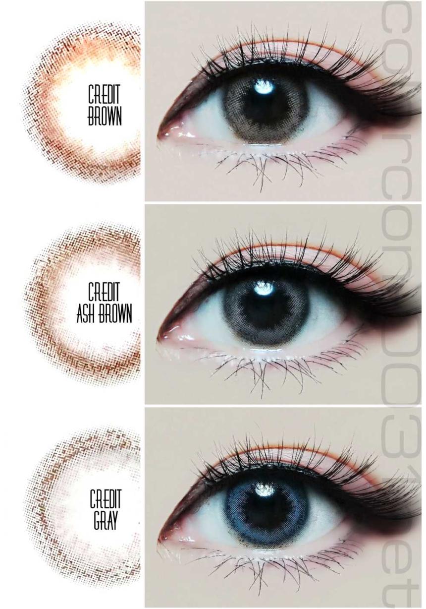 Credit/クレジットカラコンのレポと比較をまとめ。